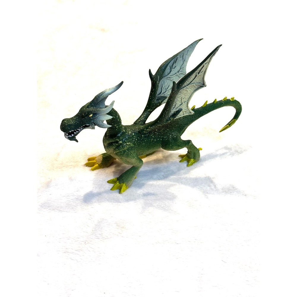 Green Winged Dragon Action Figure Mythical Creature SDE 037 Fantasy Toy 7.5 Inch